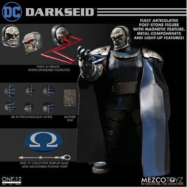 Mezco One:12 DC Comics Darkseid 1:12 scale action figure