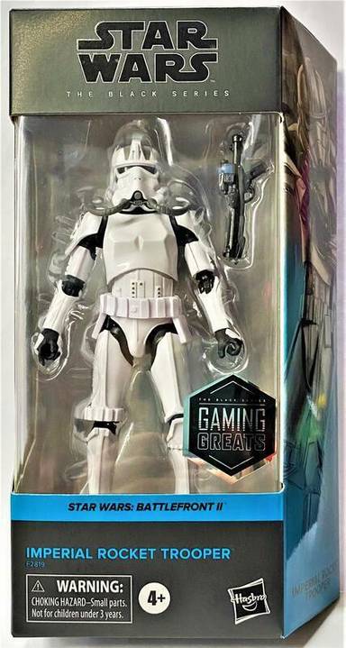 Hasbro Star Wars The Black Series Gaming Greats 6" inch Imperial Rocket Trooper