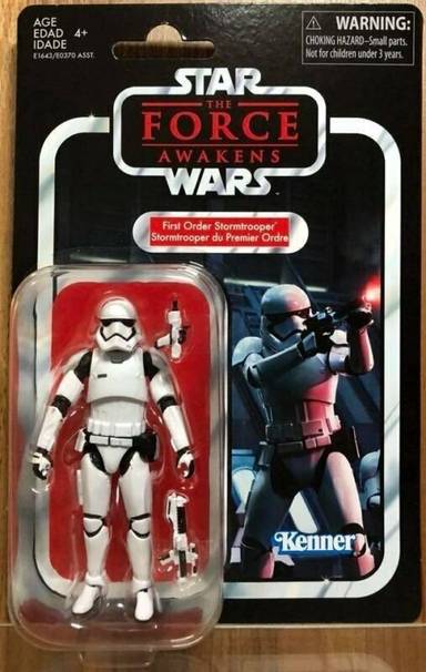 Hasbro Star Wars The Force Awakens Kenner 3.75" First Order Stormtrooper VC 118