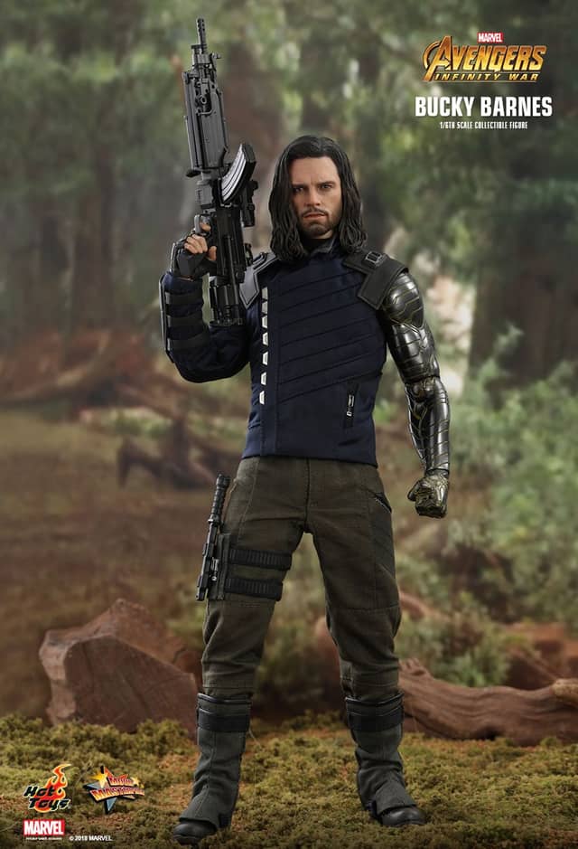 Hot Toys MMS509 Avengers 3 : Infinity War Bucky Barnes Sixth Scale Action Figure - Winter Soldier(MCU) Image 1