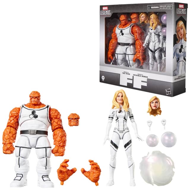 Hasbro Marvel Legends The Thing & Invisible Woman Action Figure (Marvel) - Ben Grimm(MCU) Image 1