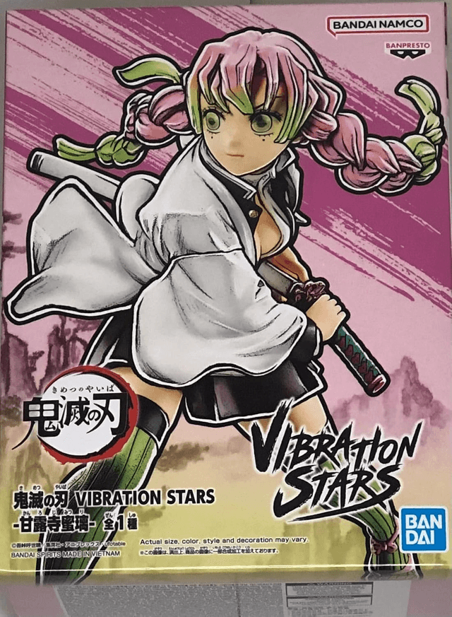 Banpresto Vibration Stars Figure Mitsuri Kanroji Scale Figure (Demon Slayer) - Mitsuri（Kimetsu no Yaiba） Image 1