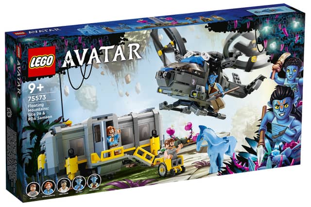 LEGO Avatar 75573 Floating Mountains: Site 26 & RDA Samson - Avatar: The Last Airbender Image 1